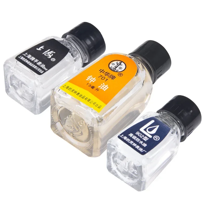 Premium Waterproof Synthetic Watch Oil Lubricant for Professional Maintenance and Repair