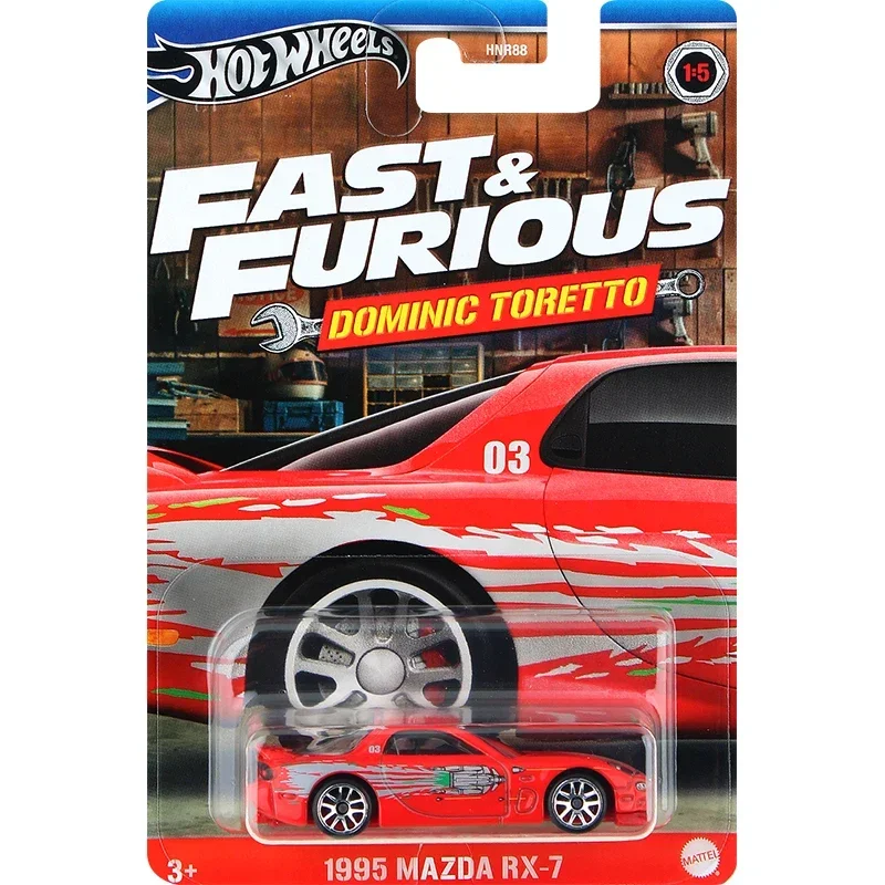 Hot Wheels Fast & Furious Mazda RX-7 6台 Mazda RX-7 FD - Fast & Furious Hot Wheels 1:64 (194735101078