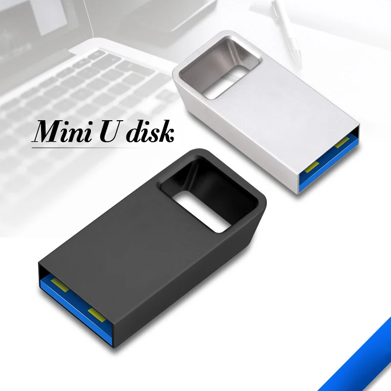 

2023 New Mini Flash Drive 32GB 64GB 128GB USB Portable Computer System Data Backup Storage Disk Business Gift