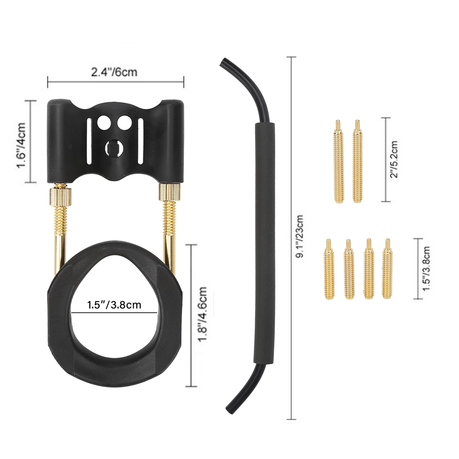 Traction Device Stretcher Male Bracket Kit Adjustable