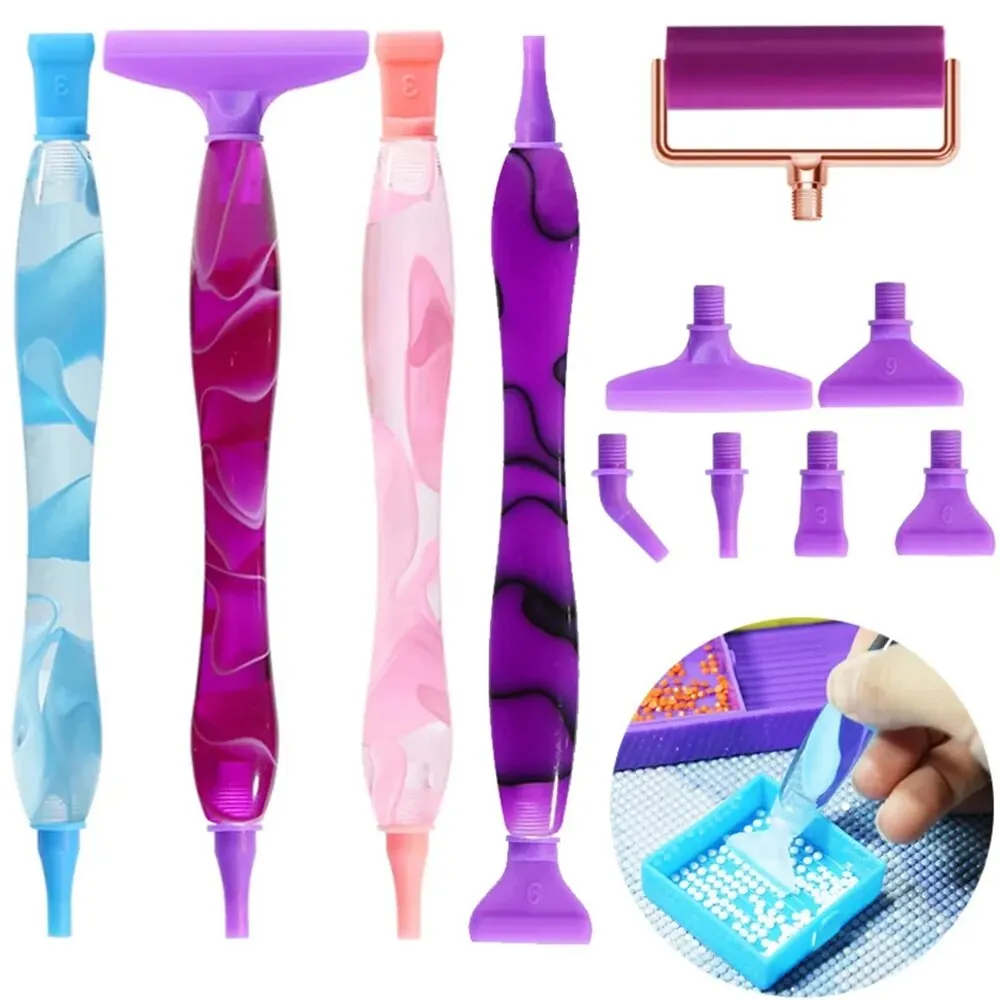 5D Diamond Painting Pen Roller Point Drill Pen With Replace Pen Head DIY Nail Art Craft Tools Kit Diamond Embroidery Accessories 1