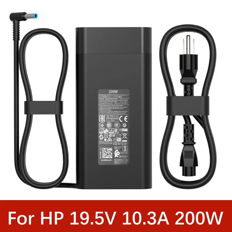 200W 19.5V10.3A Laptop Power Adapter Charger For HP Omen/zbook/Pavilion Gaming/ Envy15 17 Victus15 16 TPN-DA10 TPN-LA21 TPN-LA20 power adapter,laptop charger