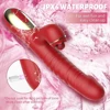 Teleskop-Rotationsvibrator für Frauen, Hochgeschwindigkeitsmotor, G-Punkt-Höhepunkt-Dildo, vibrierender weiblicher Masturbator, erwachsenes Sexspielzeug für Frauen 4