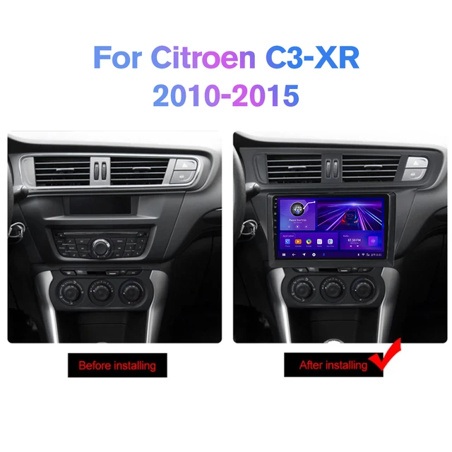 NAVIGUIDE P1 Car Radio For Citroen C3-XR C3XR 2010-2015 6+128G