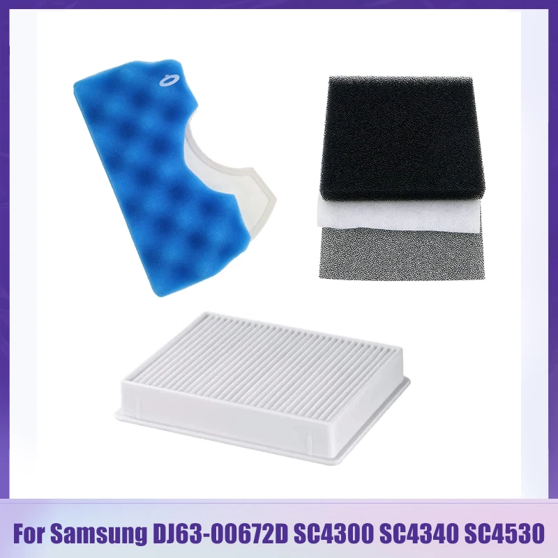 Hepa Filter For Samsung DJ6300669A DJ6300672D SC43 SC44 SC45 SC46