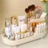 Cosmetic Desktop Storage Box Makeup Organizer 360 Degree Rotating Perfume Organizer Large Capacity Makeup Brush Holder 1