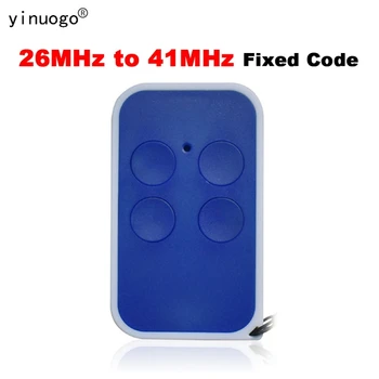 26MHz-41MHz 저주파 차고 원격 제어 26.975MHz 27.575MHz 29.875MHz 30.875MHz 40.685MHz, 휴대용 차고 문 오프너