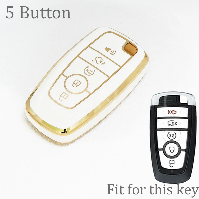 Premium Key Fob Case Cover Bag for Multiple Ford Vehicles
