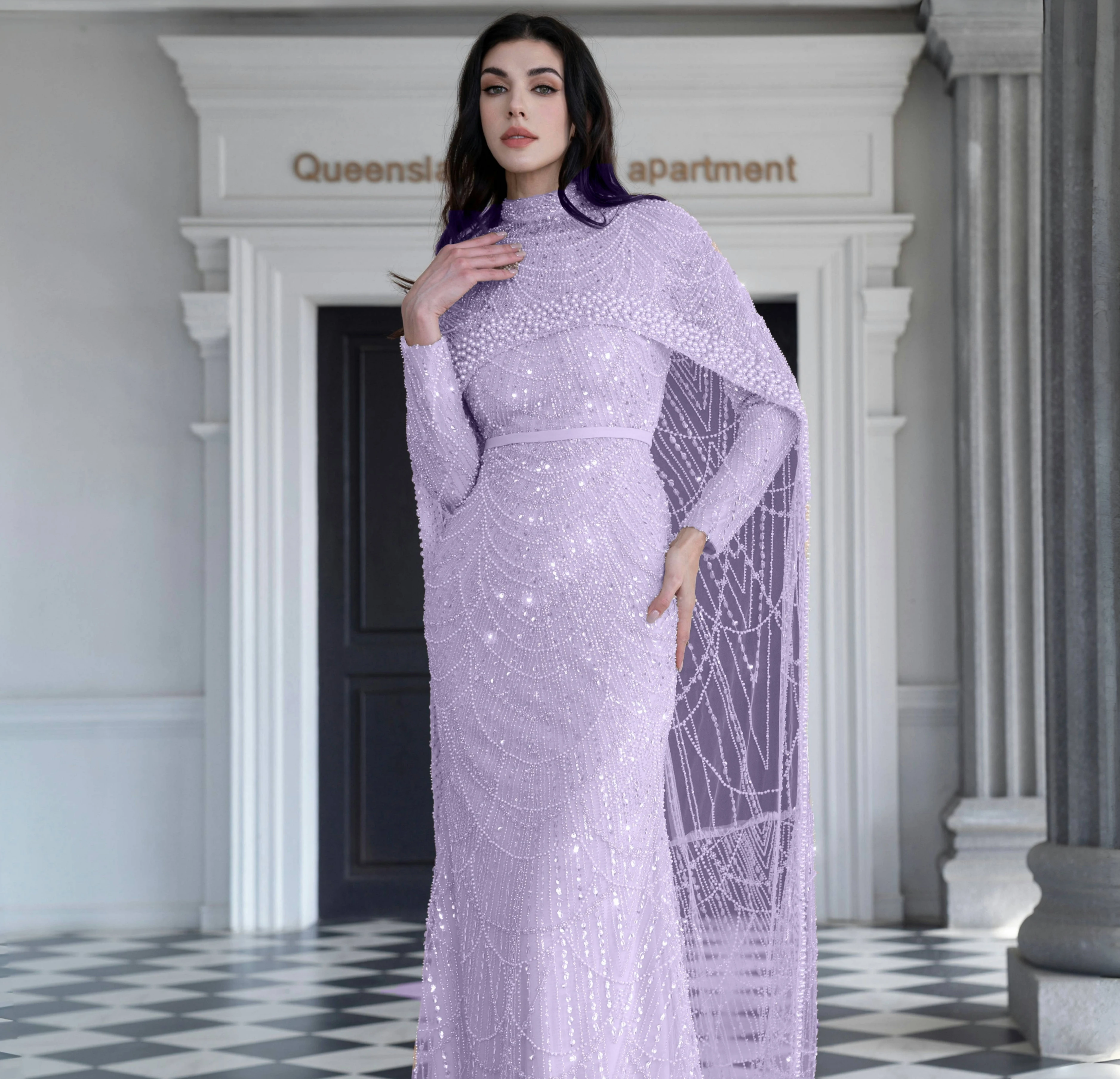 Long Sleeves Lilac