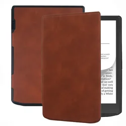Premium Protective Case for 7.8 - inch eBook Reader, Portable Magnetic Design with Soft TPU Shell (Coffee)
