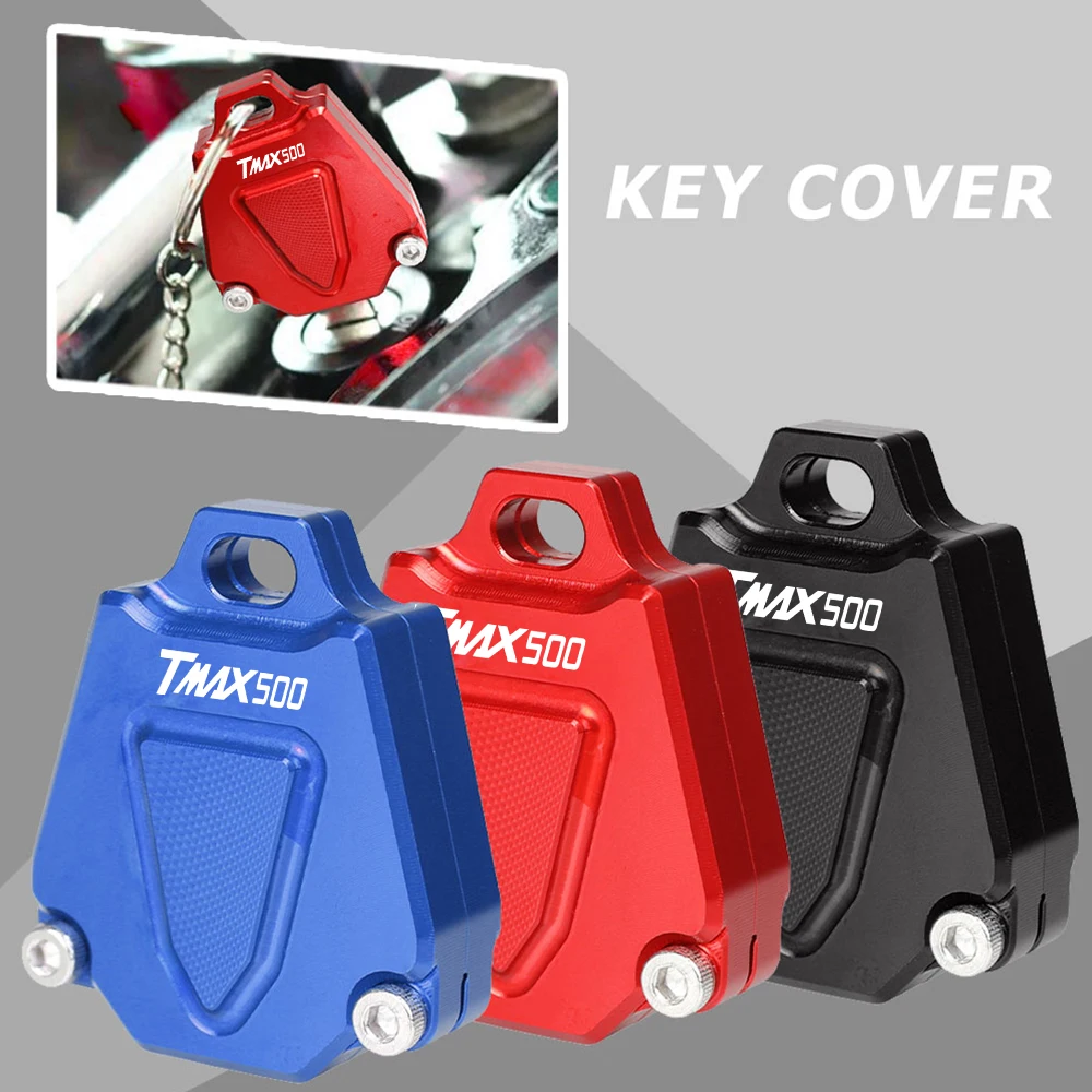 

Motorcycle Accessories FOR YAMAHA TMAX500 TMAX 500 2008-2018 2009 2010 2011 2012 CNC Key Cover Cap Keys Case Shell Protector