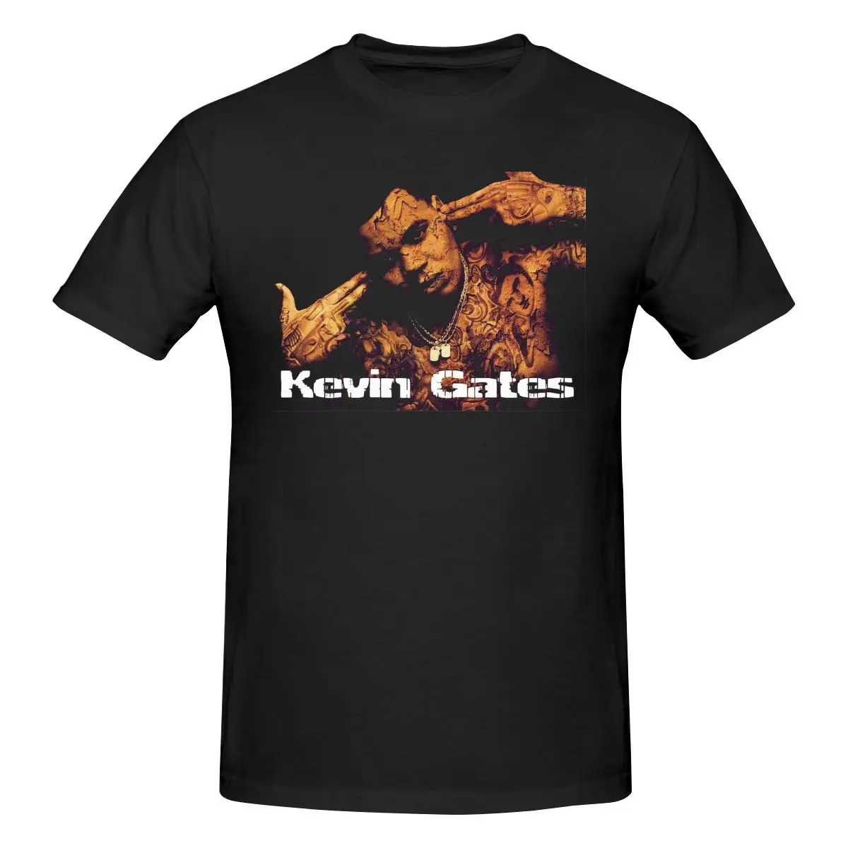 

Kevin Gates Men's Classic Unisex Cotton T-Shirt for Men & Women, Classic Tee