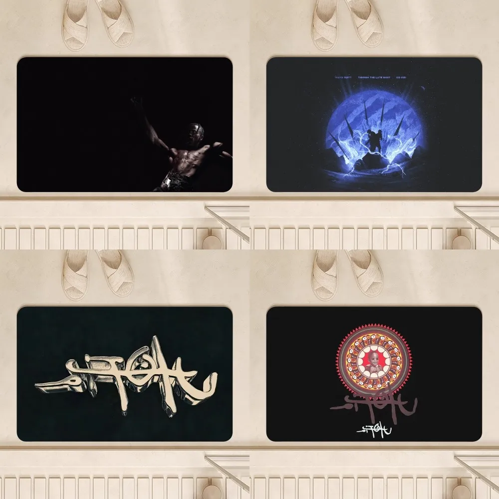 Travis Scott Utopia Tappetino Tappetino Decorazione Camera Da Letto Balcone Zerbino Antiscivolo Tappeto Soggiorno