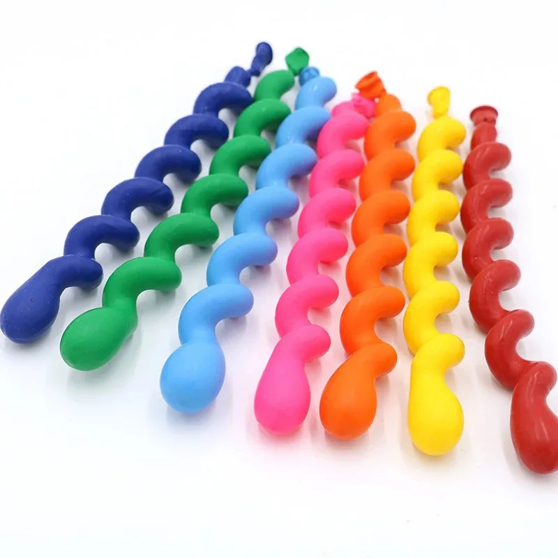 100PCS Spiral Balloon Holiday Activities Parties Birthday Wedding Decoration Celebration Layout Children Boys Girls Gift Toy TMZ