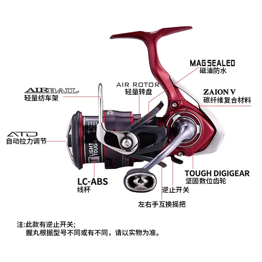 Daiwa Fishing Reel | Daiwa Fuego Lt - 2023 New Daiwa 1000s
