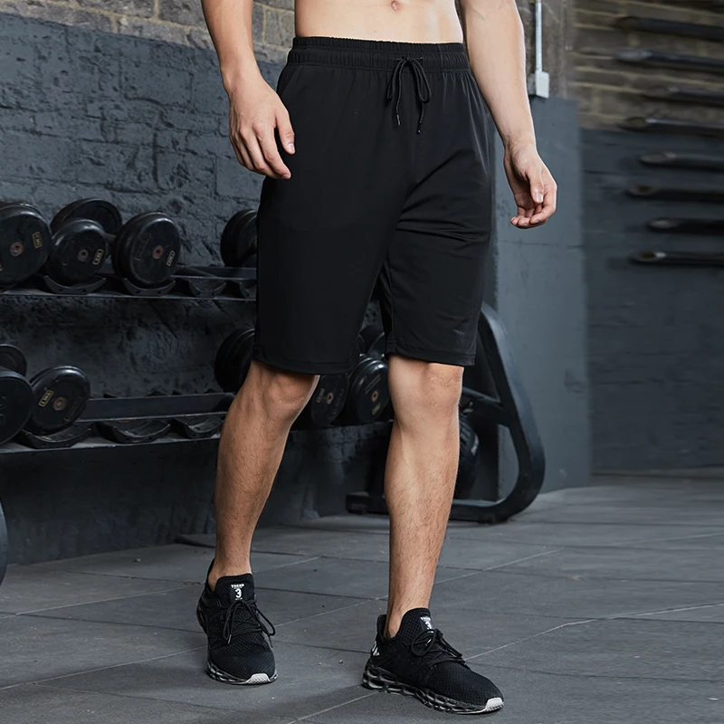 New Black Running Shorts Men Striped Printing Loose Basketball Sport Gym Breathable Shorts Fitness Training Workout Bottom Male 6