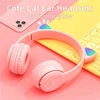 P47M Wireless Bluetooth Headset Gamer Cat LED Light Waterproof Noise Cancelling Earbuds Wireless Headphones Bluetooth Earphones 2