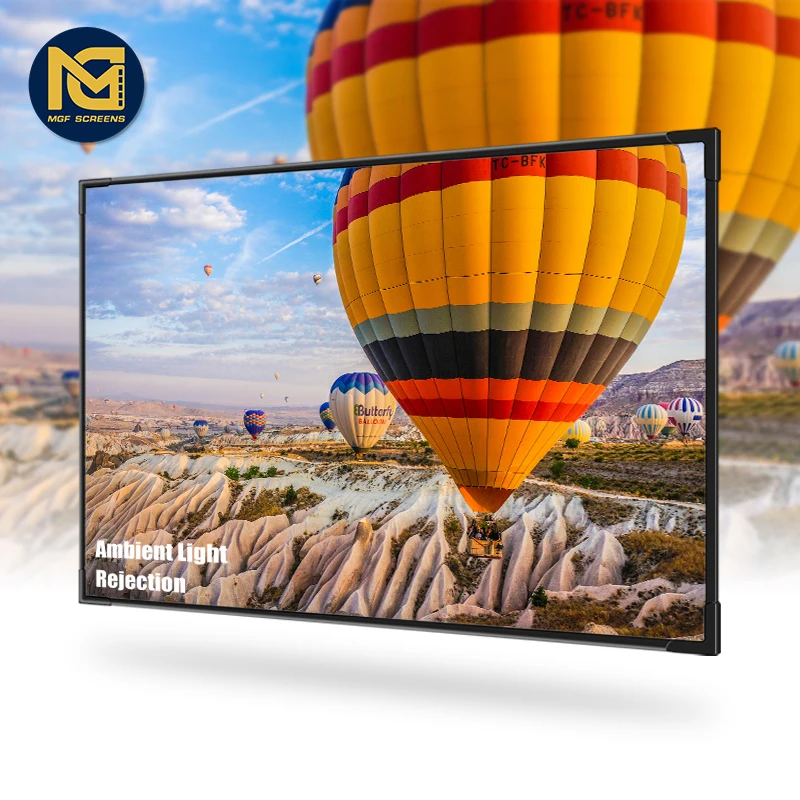 Good quality projection screens 92 inches projector screen cinema 110 70 84 inch cheap fabric