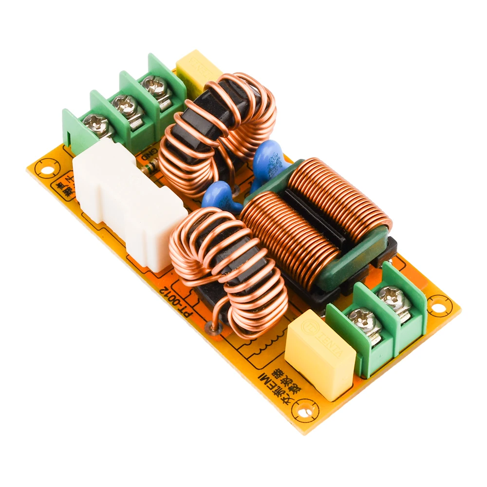 10A 20A DC 50V EMI LC Filter For Automotive, Motorcycle & Industrial Applications - Double-Sided Fiberglass Board