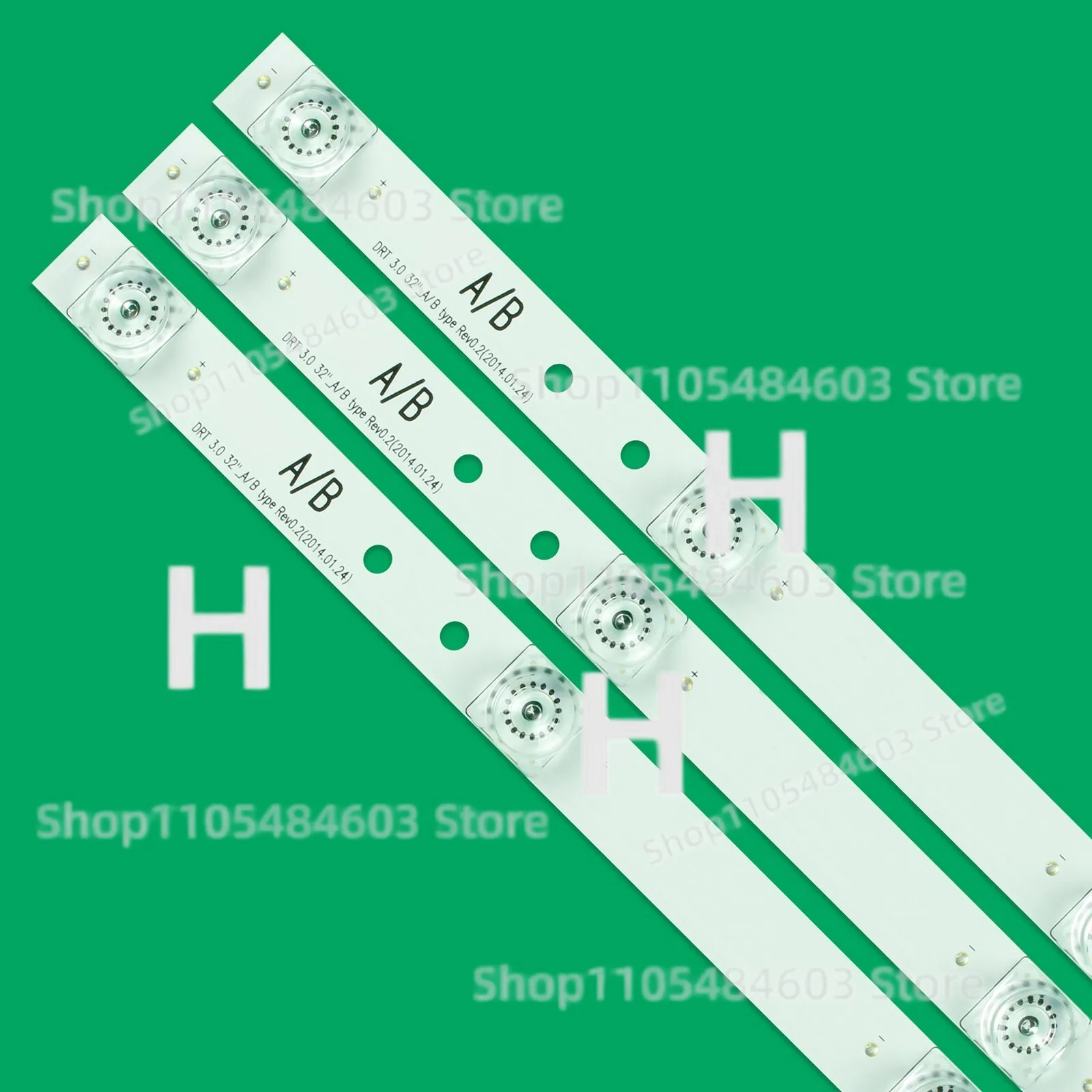 KRDG 키트/LG 32인치 TV용 LED 스트립 3개 32MB25VQ 32LF580V 32LB653V 32LB561B 32LB652V