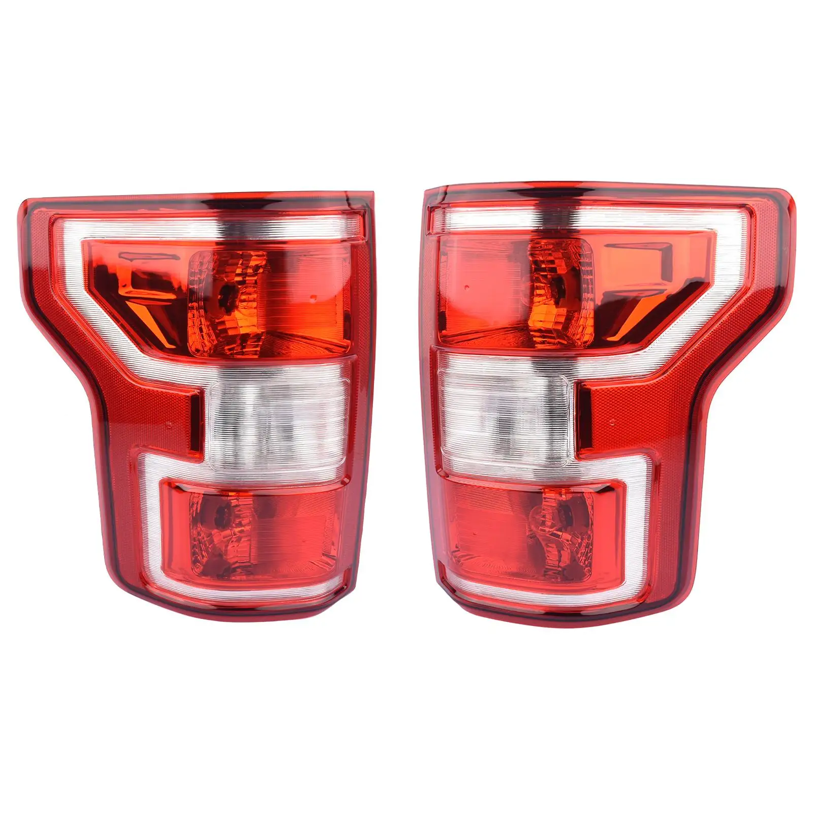 

AP03 FOR FORD F150 F-150 PICKUP 2018 2019 2020 BRAKE TAIL LIGHT REAR LAMP LEFT+RIGH Jl3Z13405H JL3Z13404H