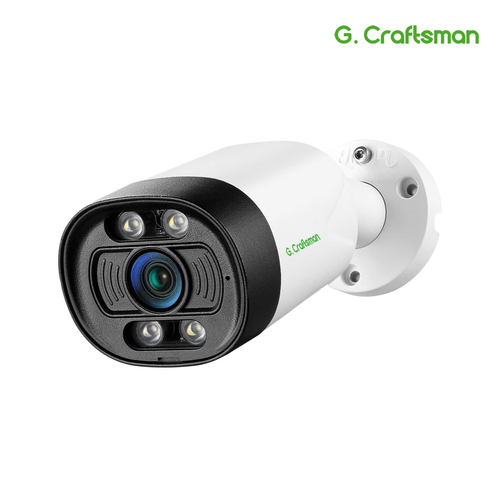 Dual Light Source POE IP Camera Dual Audio 5MP 4K SONY Support TF Card Cloud Surveillance Security CCTV Video Waterproof RTMP