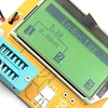 1Set 328 Graphical Transistor Tester NPN PNP Diode Triode Capacitor ESR MOSFET Resistance Sense LCD Display Checker ABS 6