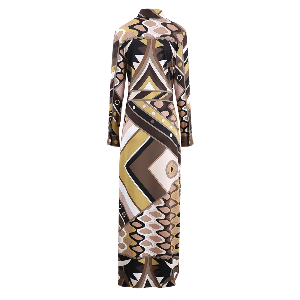 المرأة خمر فساتين أنيقة التلبيب كم طويل تنورة عالي...