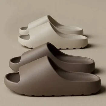 Coconut Slippers Cloud Thick-soled Sandals Summer Fashion Soft Bottom Beach Men Slippers Women's Sandals EVA Slides 1