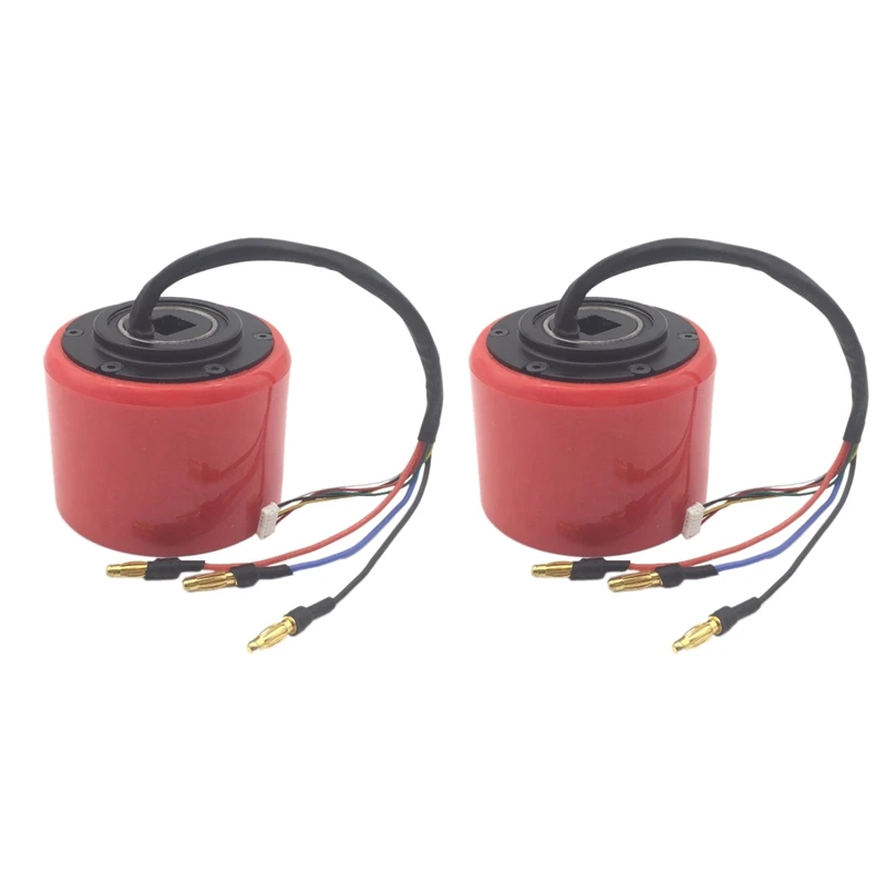 

NEW-2X 5065 70Mm Brushless Sensored Wheel Motor For Electric Balancing Scooter Skateboard Replacement Parts