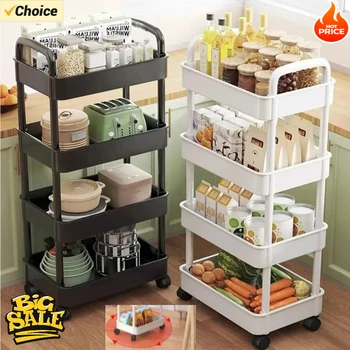Multi-Functional Kitchen Storage Trolley 1