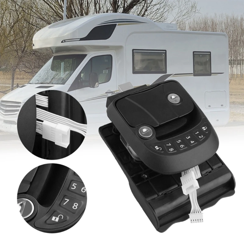 

Для Camper-Trailer Keyless Rv Keyless Entry Door Lock Ручка защелки Засов GTWS