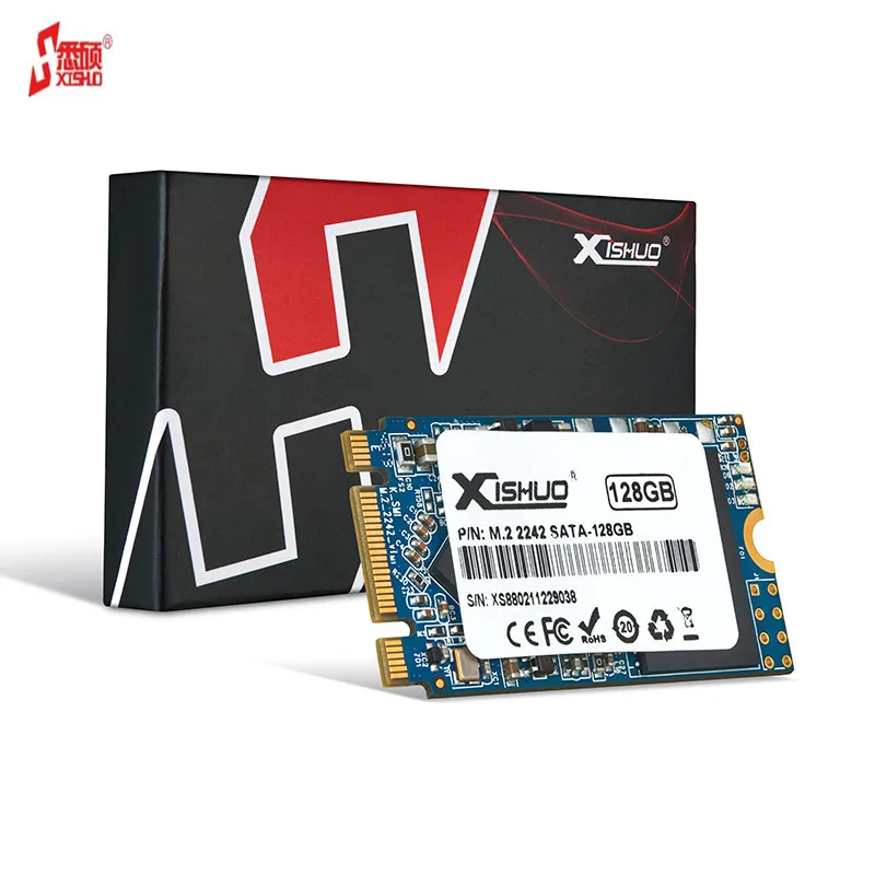 XISHUO M2 2242 64 Гб 128 SSD 256 ГБ M.2 NGFF SATA 512 твердотельный накопитель HD для ноутбука |