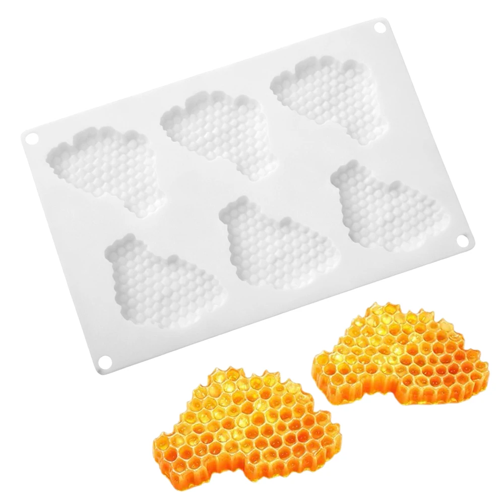 Bee Honeycomb Design Fondant Cake Molds - Beehive Chocolate Baking Molds