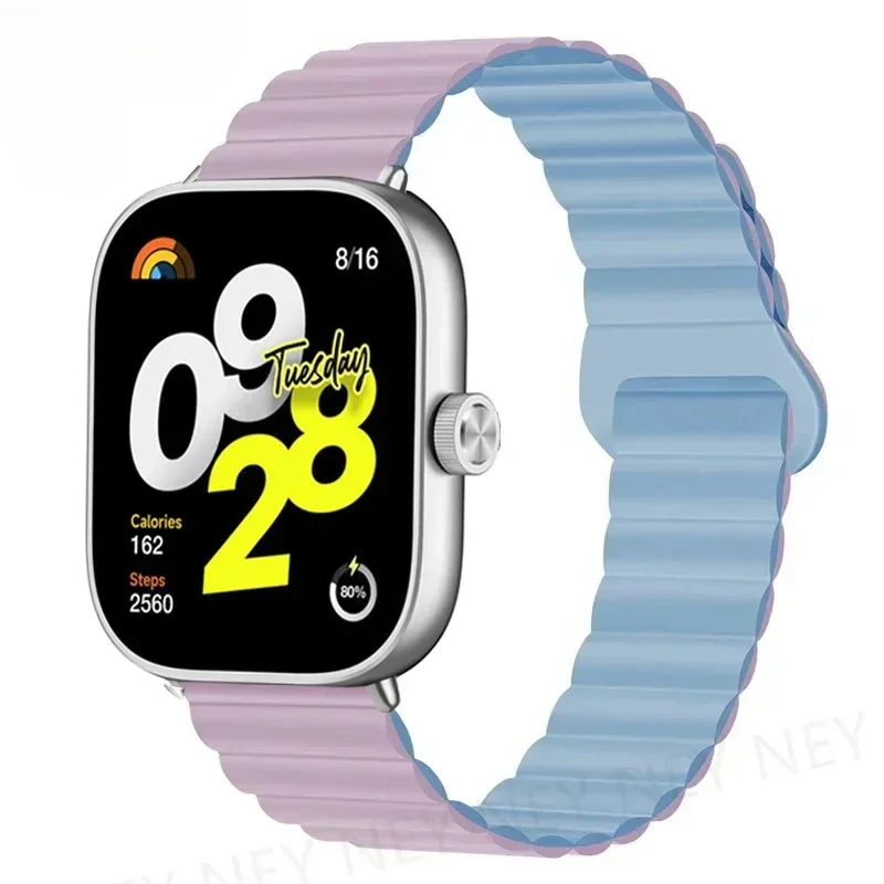 Magnetic Silicone Sport Wristband Bracelet - Universal Smartwatch Accessory