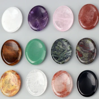 Natural Crystal Worry Stone 1