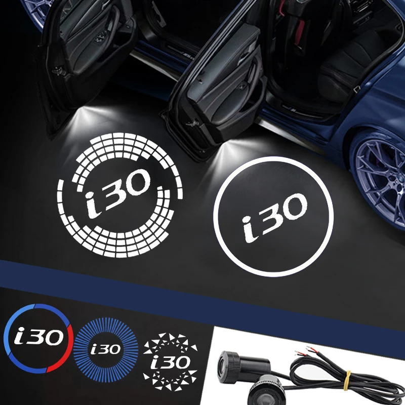 

2 шт., универсальные проекторы для дверей автомобиля Hyundai i30