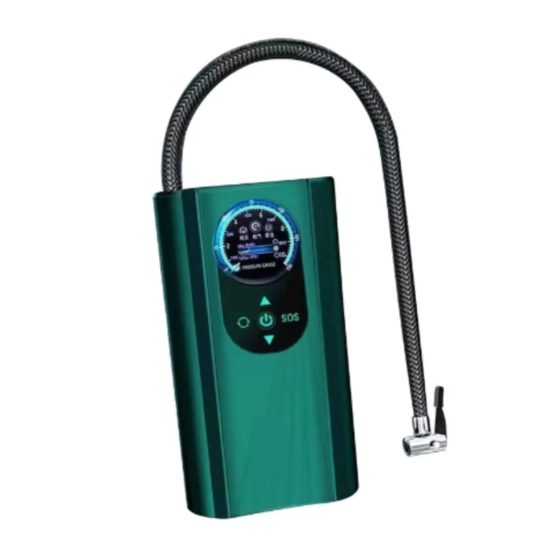 Electric Air Compressor Quick Inflating 12V Handheld Air Pump High Precision Motorcycle Tyre Inflator for Motorbike 