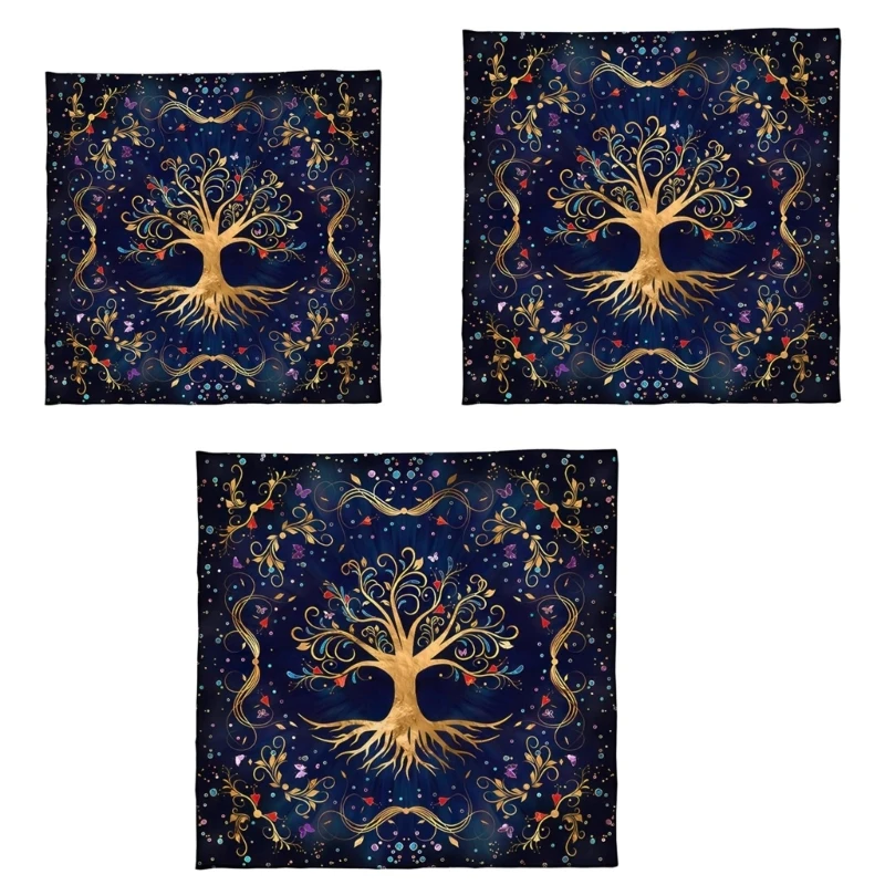 

Divinations Cards Table Cloth Tapestry Trees Of Life Tarot Card Tablecloth F2TC