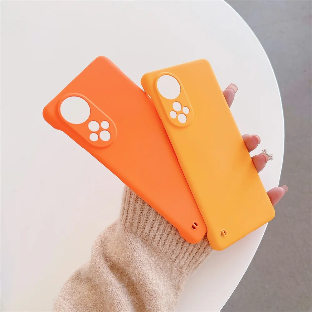 Capa de telemóvel mate cor de doce para huawei nova 9 e 8 pro_voghion.com