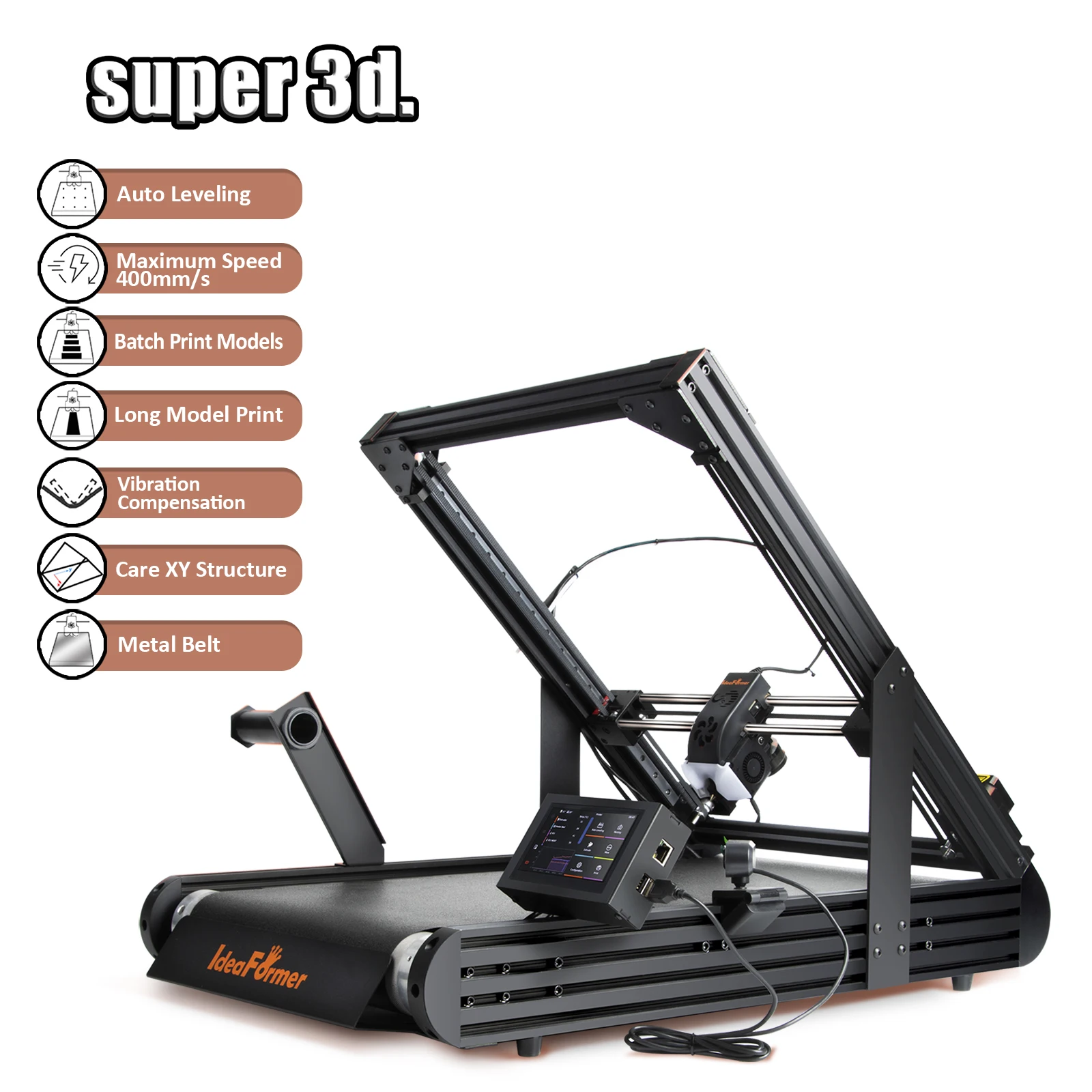 IdeaFormer IR3 V2 Infinite Z-axis Printing Metal Belt Core