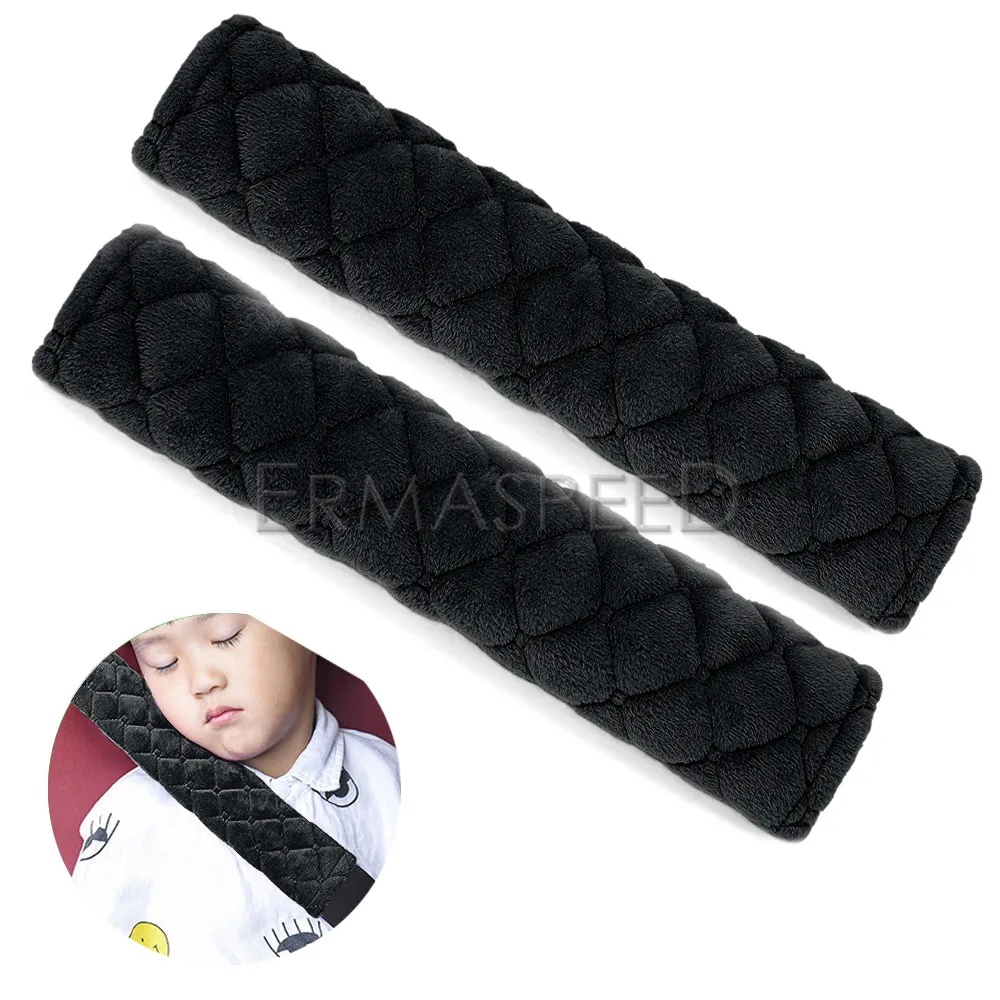 Soft Faux Sheepskin Seat Belt Shoulder Pad For A More Comfortable Driving,  Compatible With Adults Youth Kids - Car, Truck, Suv, Airplane,carmera Backp