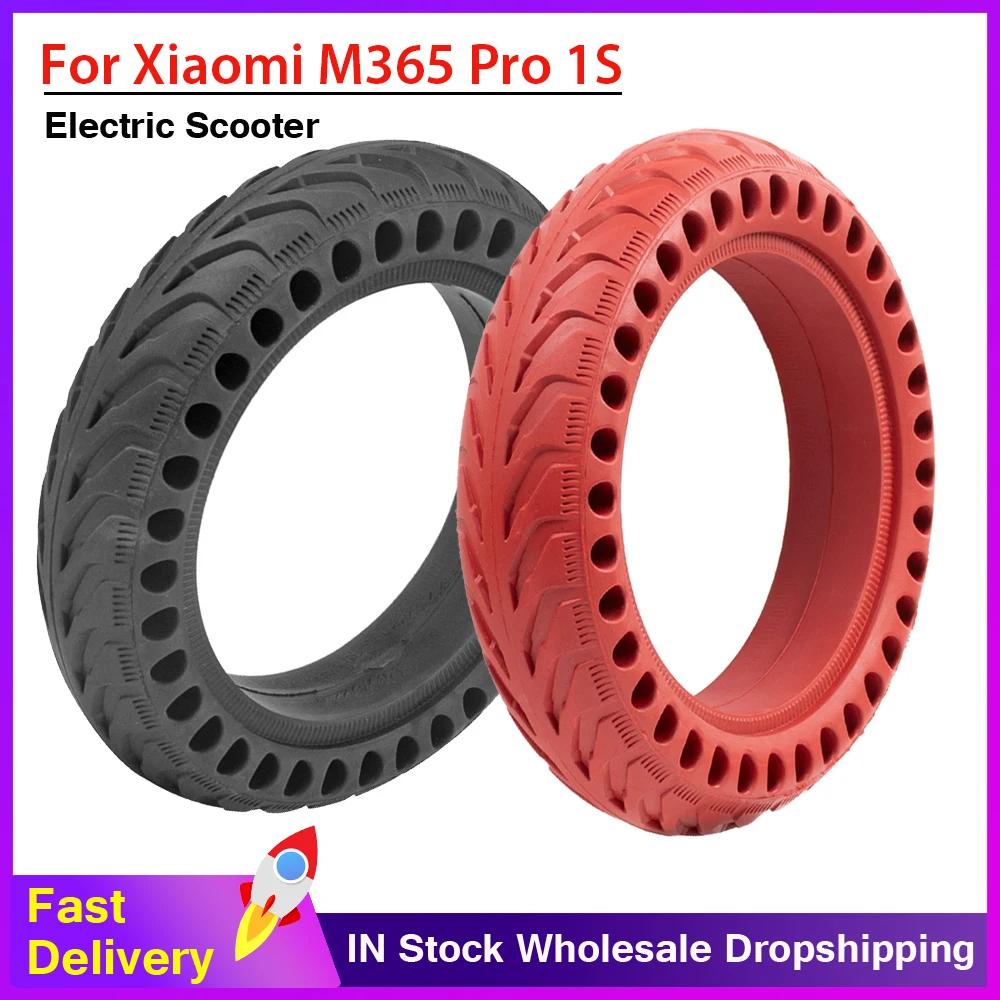 

8.5 inch Damping Solid Tire for Xiaomi M365 Pro Pro 2 1S Electric Scooter Explosion-Proof Tyre Non-Pneumatic Wheel 8.5X2.0 Tires