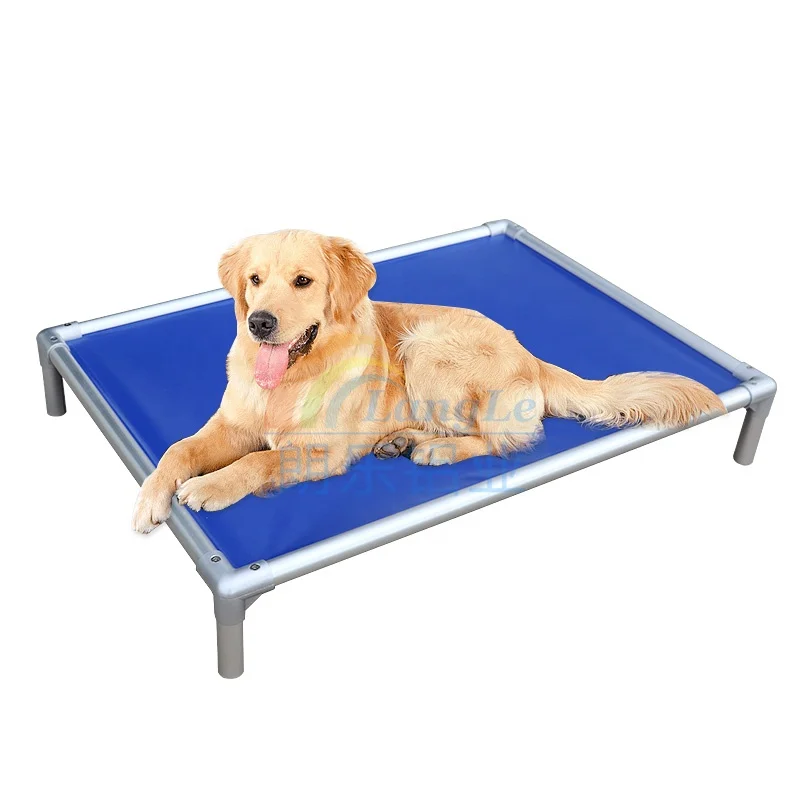 

customised Waterproof Outdoor Elevated Dog Bed Portable Aluminium Chew Proof Armored Elevated Dog Bed manufacturer