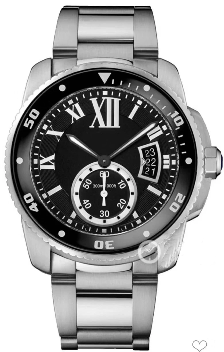 

mens mechanical automatic watch Ceramic Rubber Black Blue