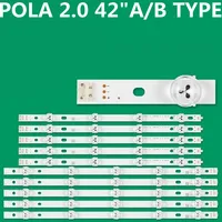 LED Backlight Strip POLA 2.0 42"A/B AGF78326501 42LN5300 42LN5400 42LN5406 42LN5460 42LN5708 42LN5750 42LN575S T420HVN05.0 1