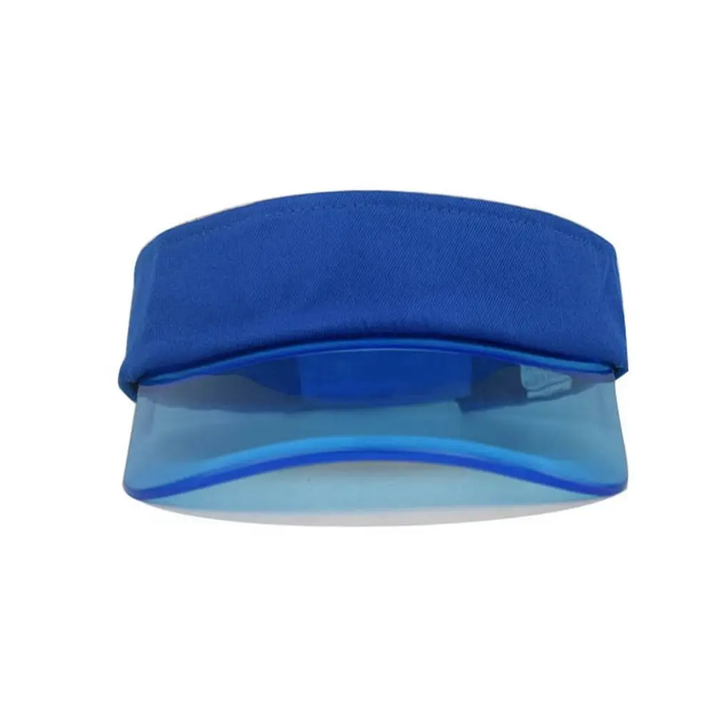 Fashion Adjustable Transparent Visor Caps Clear Brim Sun Visor Summer Sun Hats Topless Breathable Empty Top Hat Women Men baseball hat tennis caps golf hat outdoor cap