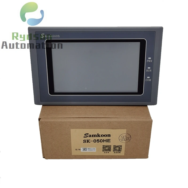 

SK-050HE SK-050HS Samkoon 5inch DC24V Touch Screen HMI Memory 128M Flash 128M DDR3 CPU Cortex A8 600MHZ COM:RS232 422 485