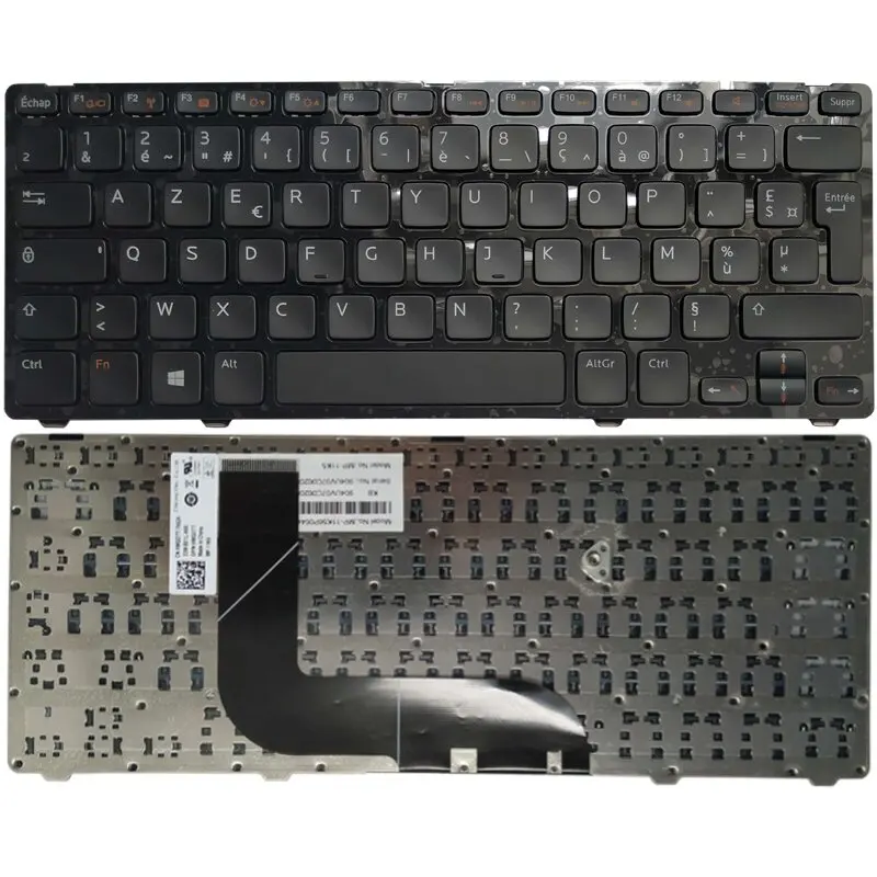 Teclado Português Eua Russo Francês Brasil para Dell Inspiron 5423 14z5423 14z 3360 1618l 13z-5323 5323 Vostro 3360 V3360 Novo - Imagem 4