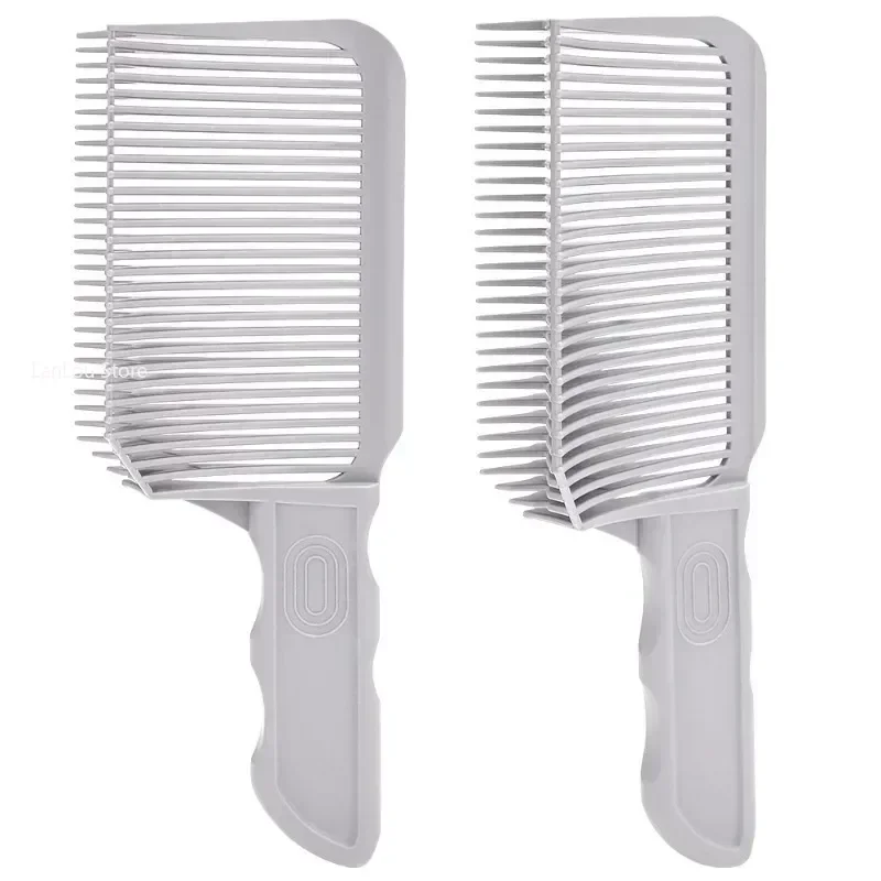 Fading Comb Professional Barber Clipper Blending Flat Top Hair Cutting Comb For Men Heat Resistant Fade Brush Barber Accessories